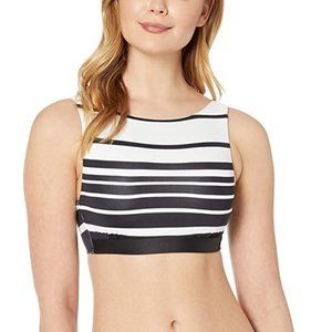 LAUREN Ralph Lauren Gradient Stripe Swim Top